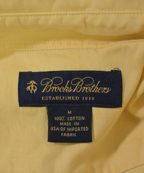 Brooks Brothers（ブルックスブラザーズ）カジュアルシャツ 黄 サイズ:M メンズ/2200606383059
