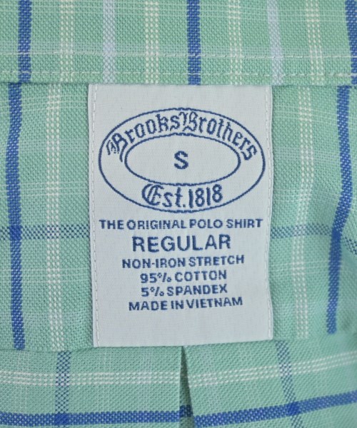 Brooks Brothers（ブルックスブラザーズ）カジュアルシャツ 緑 サイズ:S メンズ/2200610277078