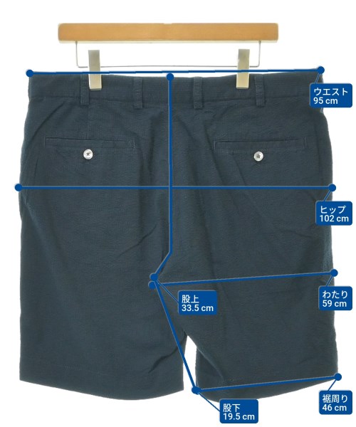 Brooks Brothers（ブルックスブラザーズ）ショートパンツ 紺 サイズ:48(L位) メンズ/2200610717024