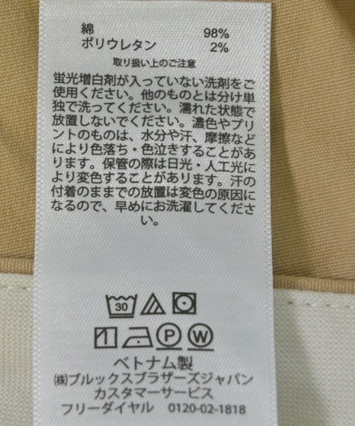 Brooks Brothers（ブルックスブラザーズ）ショートパンツ ベージュ サイズ:48(L位) メンズ/2200610717031