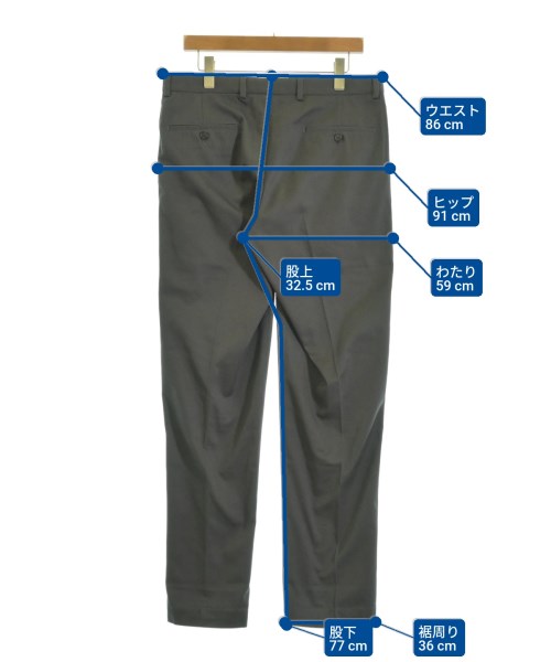 Brooks Brothers（ブルックスブラザーズ）スラックス グレー サイズ:33(L位) メンズ/2200611990112