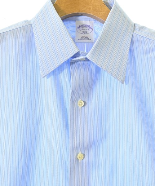 Brooks Brothers（ブルックスブラザーズ）ドレスシャツ 青 サイズ:15 1/2(M位) メンズ/2200613661027