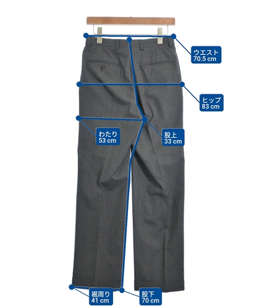 Brooks Brothers（ブルックスブラザーズ）ビジネス グレー サイズ:36(S位)/30(M位) メンズ/2200613784085