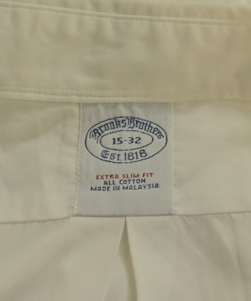 Brooks Brothers（ブルックスブラザーズ）カジュアルシャツ 白 サイズ:15(S位) メンズ/2200616187029