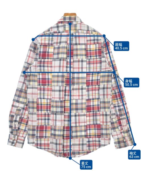 Brooks Brothers（ブルックスブラザーズ）カジュアルシャツ 赤 サイズ:S メンズ/2200617911036