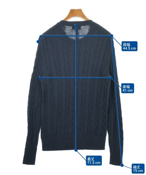 Brooks Brothers（ブルックスブラザーズ）ニット・セーター 青 サイズ:S メンズ/2200619014155