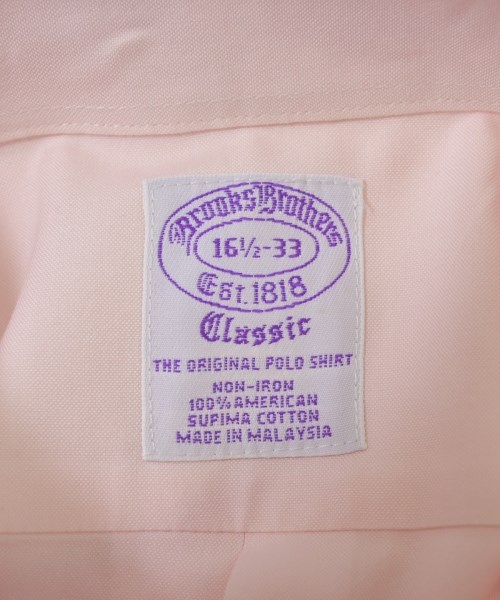 Brooks Brothers（ブルックスブラザーズ）ドレスシャツ ピンク サイズ:16 1/2(XL位) メンズ/2200617751182