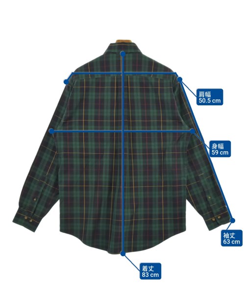 Brooks Brothers（ブルックスブラザーズ）カジュアルシャツ 緑 サイズ:M メンズ/2200614052022