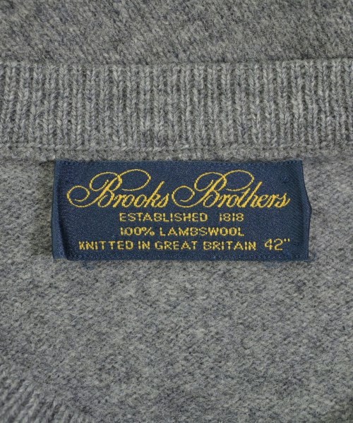 Brooks Brothers（ブルックスブラザーズ）ニット・セーター グレー サイズ:42(M位) メンズ/2200669958270