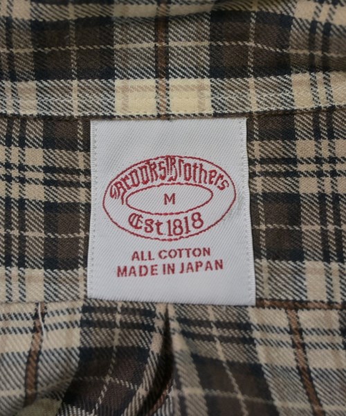 Brooks Brothers（ブルックスブラザーズ）カジュアルシャツ 茶 サイズ:M メンズ/2200673499042
