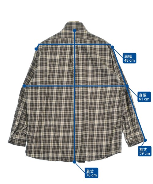 Brooks Brothers（ブルックスブラザーズ）カジュアルシャツ 茶 サイズ:M メンズ/2200673499042