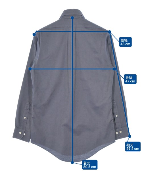 Brooks Brothers（ブルックスブラザーズ）カジュアルシャツ 紫 サイズ:S メンズ/2200673949028