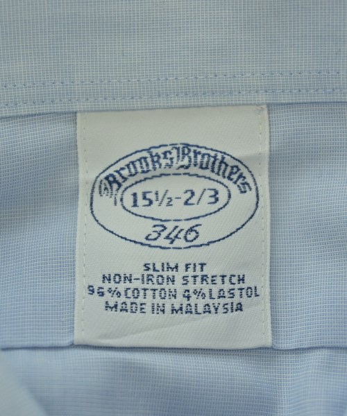 Brooks Brothers（ブルックスブラザーズ）ドレスシャツ 青 サイズ:3(M位) メンズ/2200674007048