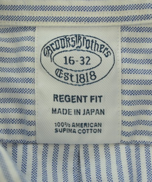 Brooks Brothers（ブルックスブラザーズ）カジュアルシャツ 青 サイズ:16(L位) メンズ/2200674221147