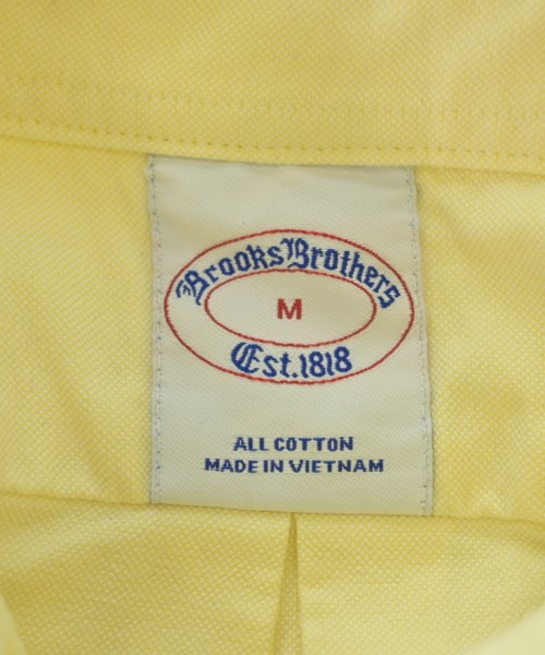 Brooks Brothers（ブルックスブラザーズ）カジュアルシャツ 黄 サイズ:M メンズ/2200674221154