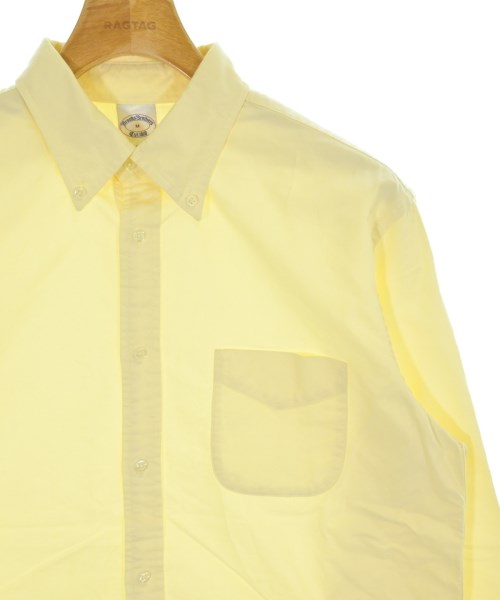 Brooks Brothers（ブルックスブラザーズ）カジュアルシャツ 黄 サイズ:M メンズ/2200674221154