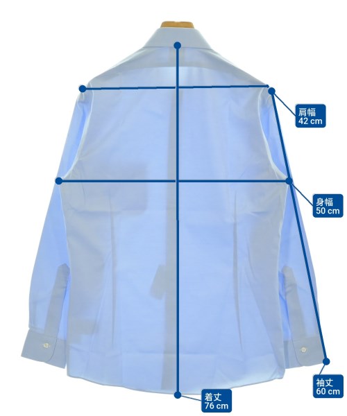 Brooks Brothers（ブルックスブラザーズ）カジュアルシャツ 青 サイズ:15(S位) メンズ/2200674586048