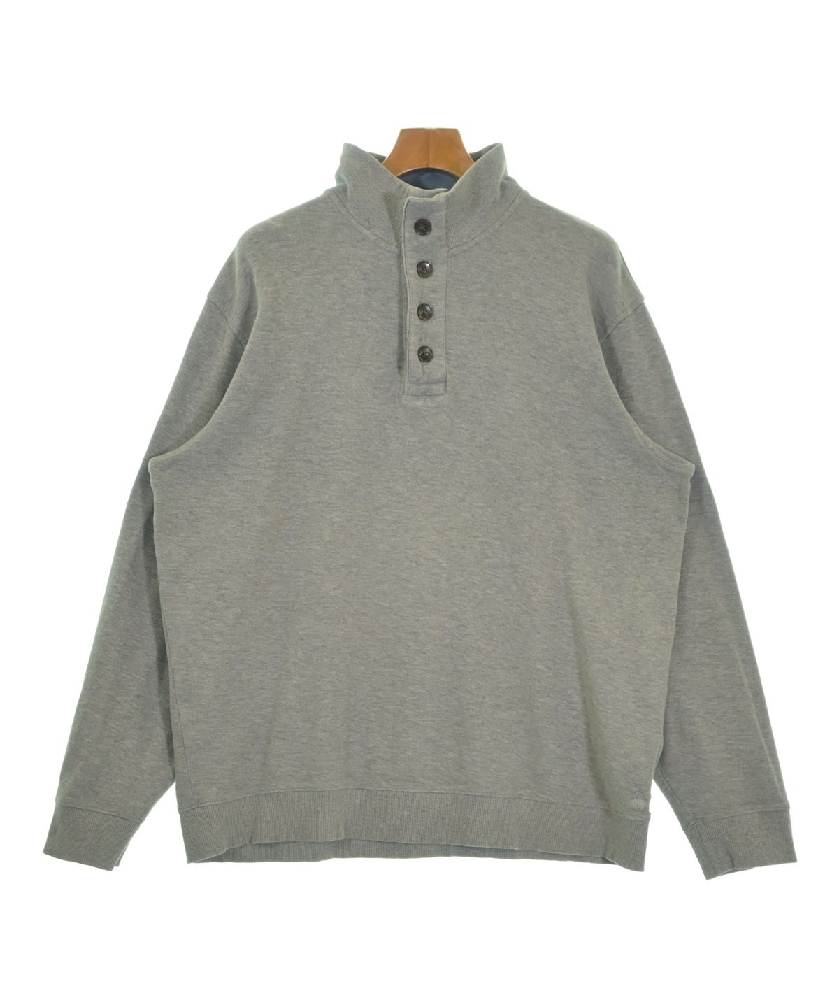 超美品Brooks Brothers グレー ラガーシャツ M Brooks Brothers（ブルックスブラザーズ）Tシャツ・カットソー グレー