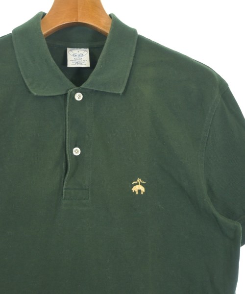 Brooks Brothers（ブルックスブラザーズ）ポロシャツ 緑 サイズ:S メンズ/2200676262155