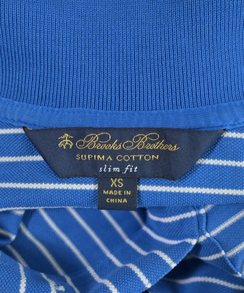 Brooks Brothers（ブルックスブラザーズ）ポロシャツ 青 サイズ:XS メンズ/2200677535227