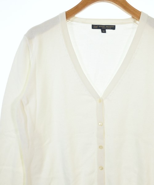 Brooks Brothers（ブルックスブラザーズ）カーディガン 白 サイズ:M レディース/2200673975010