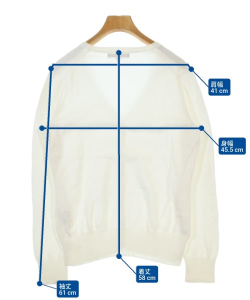 Brooks Brothers（ブルックスブラザーズ）カーディガン 白 サイズ:M レディース/2200673975010