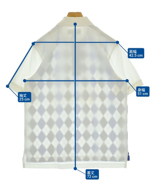 Brooks Brothers（ブルックスブラザーズ）ポロシャツ 白 サイズ:S メンズ/2200677913100