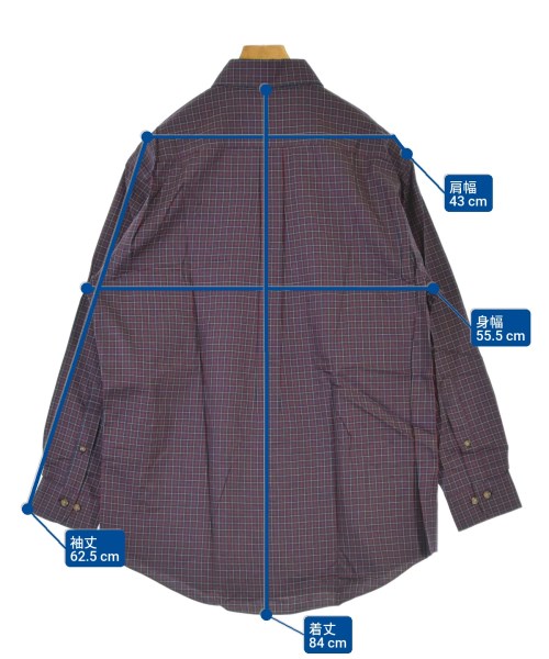 Brooks Brothers（ブルックスブラザーズ）カジュアルシャツ 紺 サイズ:M メンズ/2200677913124