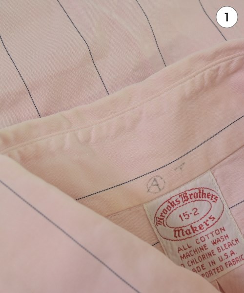 Brooks Brothers（ブルックスブラザーズ）カジュアルシャツ ピンク サイズ:15(S位) メンズ/2200679482017
