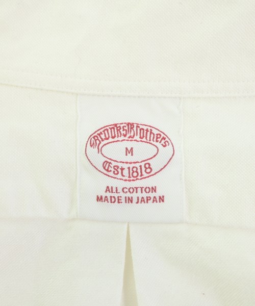 Brooks Brothers（ブルックスブラザーズ）カジュアルシャツ 白 サイズ:M メンズ/2200678123010