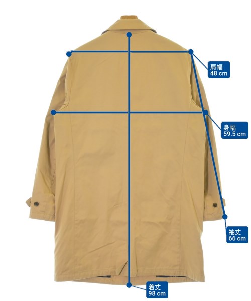 Brooks Brothers（ブルックスブラザーズ）ステンカラーコート ベージュ サイズ:L メンズ/2200682128018