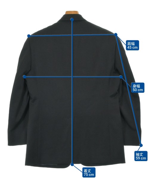 Brooks Brothers（ブルックスブラザーズ）テーラードジャケット 黒 サイズ:37(XS位) メンズ/2200686689027