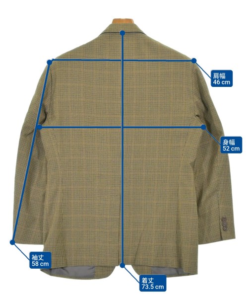 Brooks Brothers（ブルックスブラザーズ）テーラードジャケット 黄 サイズ:-(M位) メンズ/2200686689041
