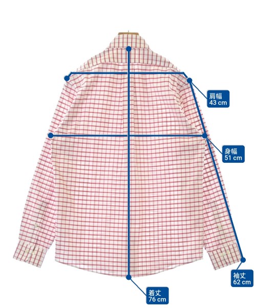 Brooks Brothers（ブルックスブラザーズ）カジュアルシャツ 白 サイズ:S メンズ/2200689336089