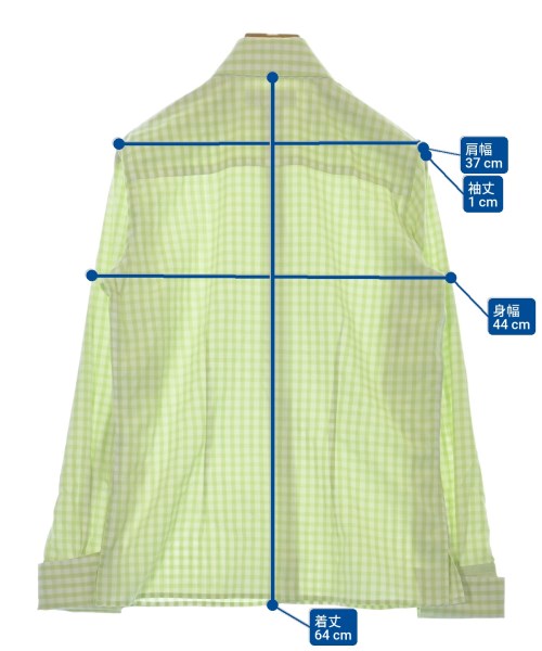 Brooks Brothers（ブルックスブラザーズ）カジュアルシャツ 緑 サイズ:2(M位) レディース/2200689826016