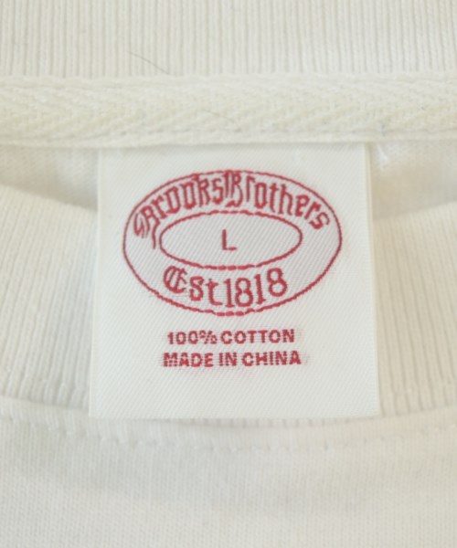 Brooks Brothers（ブルックスブラザーズ）Tシャツ・カットソー 白 サイズ:L メンズ/2200689877018