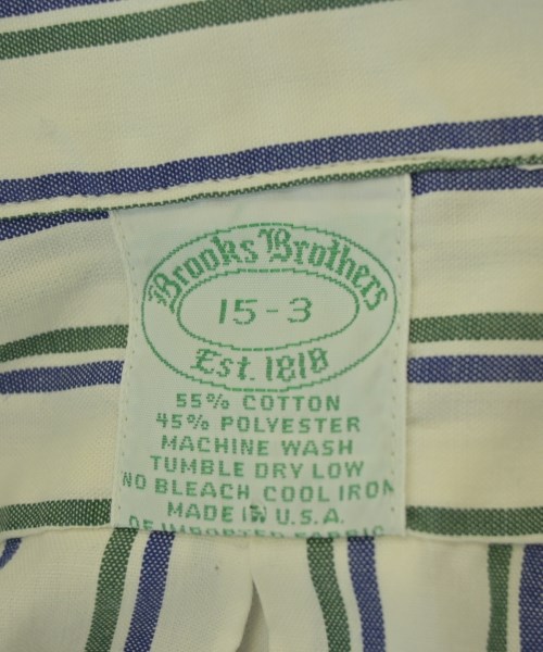 Brooks Brothers（ブルックスブラザーズ）カジュアルシャツ 白 サイズ:15-3(S位) メンズ/2200694347025