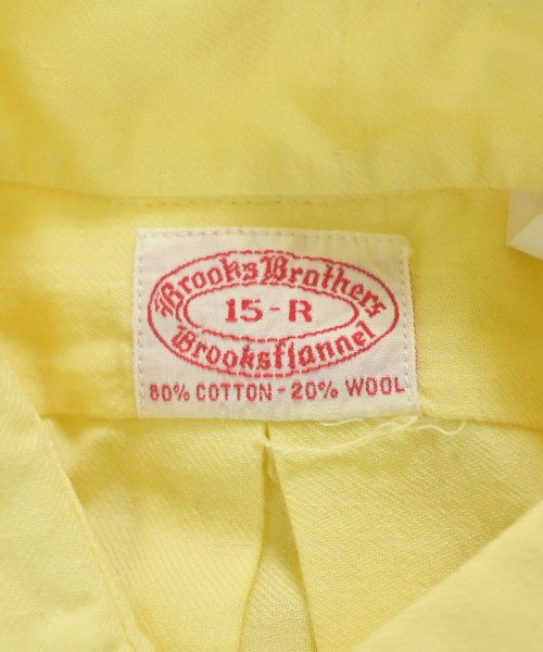 Brooks Brothers（ブルックスブラザーズ）カジュアルシャツ 黄 サイズ:15(S位) メンズ/2200694347032