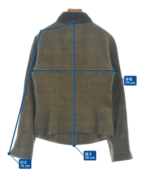 Brooks Brothers（ブルックスブラザーズ）カジュアルジャケット 茶 サイズ:0(S位) レディース/2200685149027