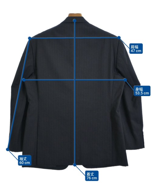 Brooks Brothers（ブルックスブラザーズ）ビジネス 紺 サイズ:40(M位)/34(XL位) メンズ/2200686260011
