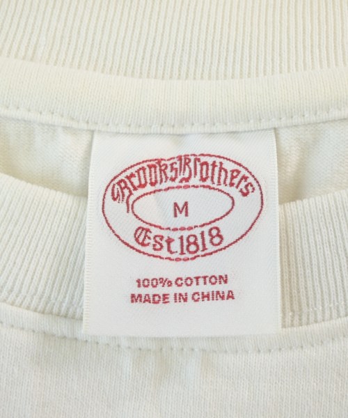 Brooks Brothers（ブルックスブラザーズ）Tシャツ・カットソー 白 サイズ:M メンズ/2200697782052