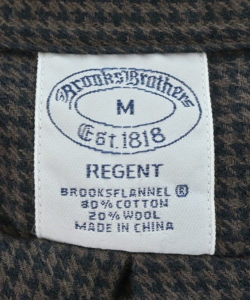 Brooks Brothers（ブルックスブラザーズ）カジュアルシャツ 茶 サイズ:M メンズ/2200698146037