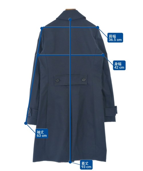 Brooks Brothers（ブルックスブラザーズ）ステンカラーコート 紺 サイズ:38(S位) レディース/2200700189014