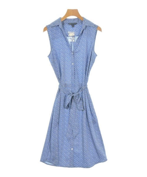 Brooks Brothers(ブルックスブラザーズ)ワンピース 青 サイズ:2(M位)/2200695620110