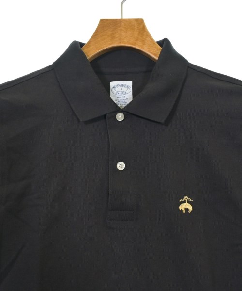 Brooks Brothers（ブルックスブラザーズ）ポロシャツ 黒 サイズ:S メンズ/2200698600010