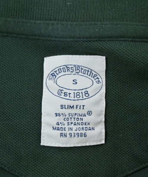 Brooks Brothers（ブルックスブラザーズ）ポロシャツ 緑 サイズ:S メンズ/2200698600027
