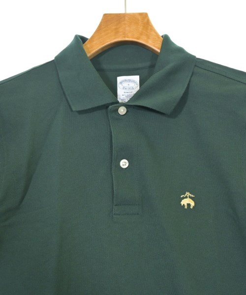 Brooks Brothers（ブルックスブラザーズ）ポロシャツ 緑 サイズ:S メンズ/2200698600027