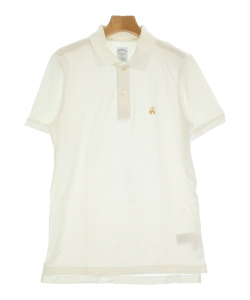 Brooks Brothers(ブルックスブラザーズ)ポロシャツ 白 サイズ:S/2200698600126