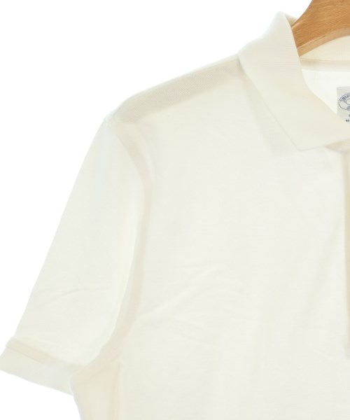 Brooks Brothers（ブルックスブラザーズ）ポロシャツ 白 サイズ:S メンズ/2200698600126