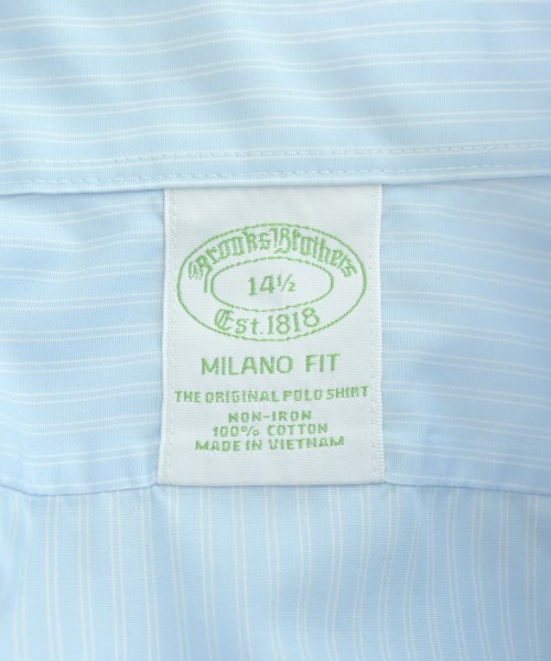 Brooks Brothers（ブルックスブラザーズ）カジュアルシャツ 青 サイズ:14 1/2(XS位) メンズ/2200700735129